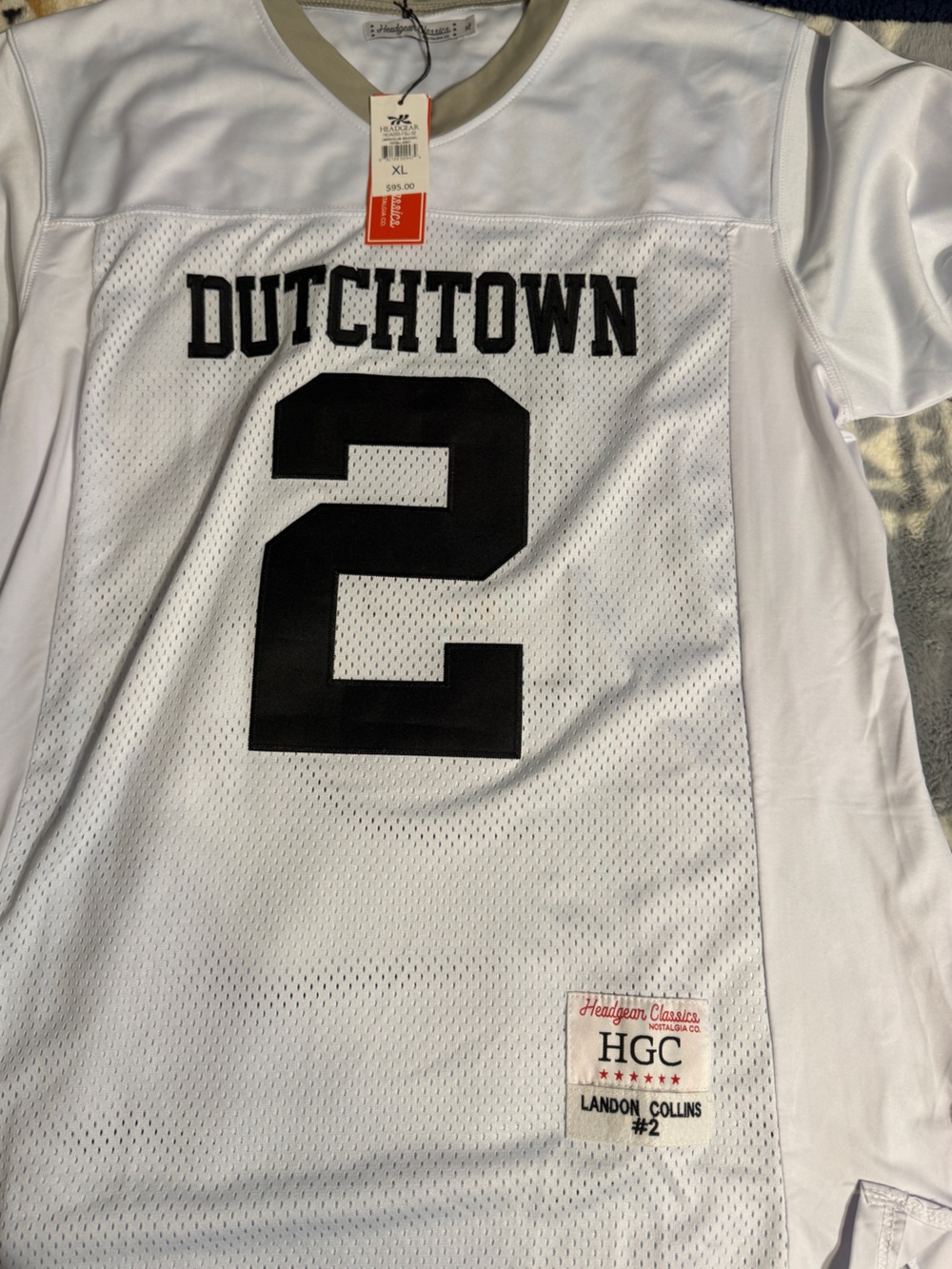 Landon Collins Dutchtown #2 White Mesh Men’s Jersey by HGC Make me an offer.
